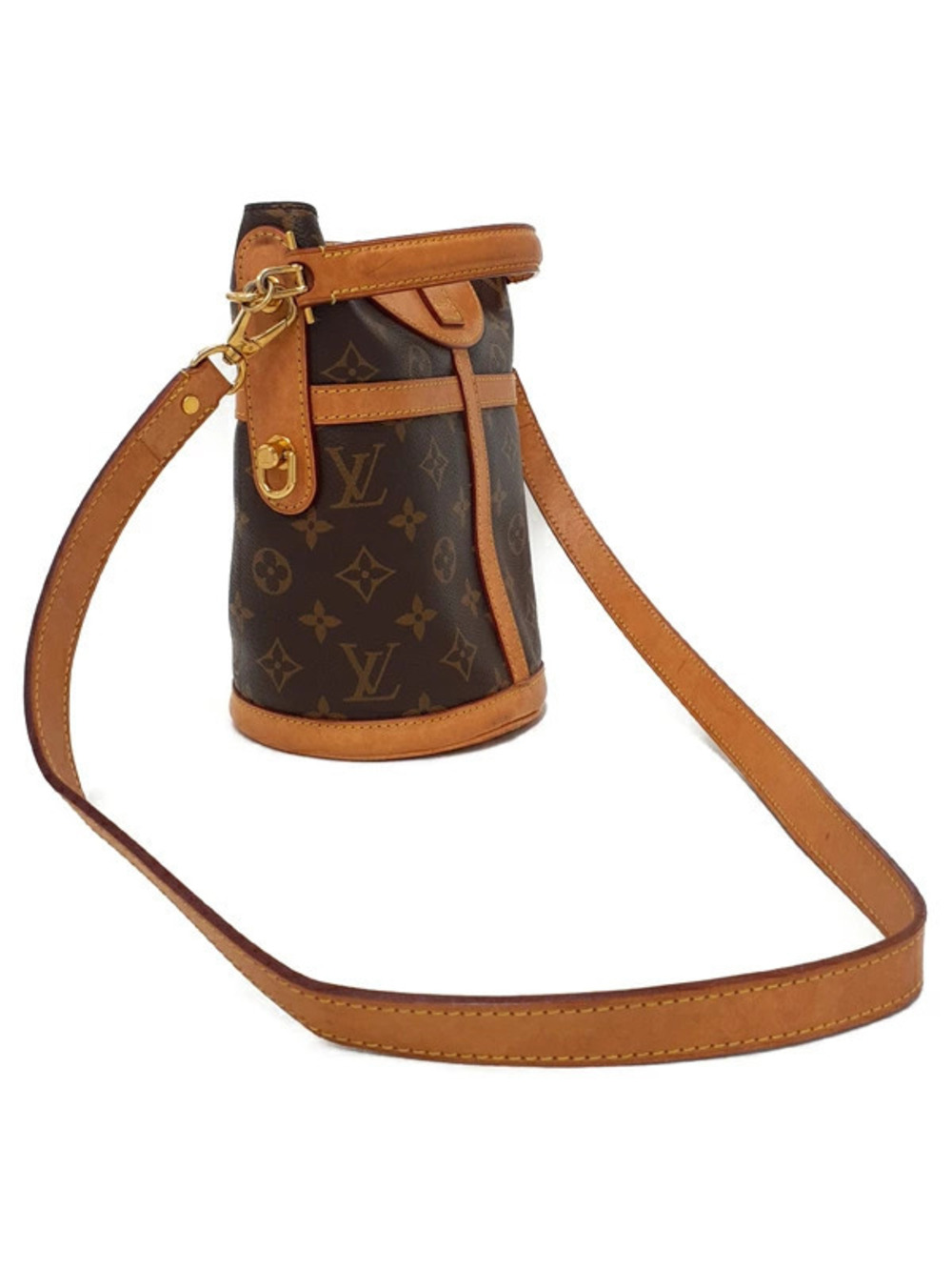 Louis Vuitton Duffle Monogram Bag Brown